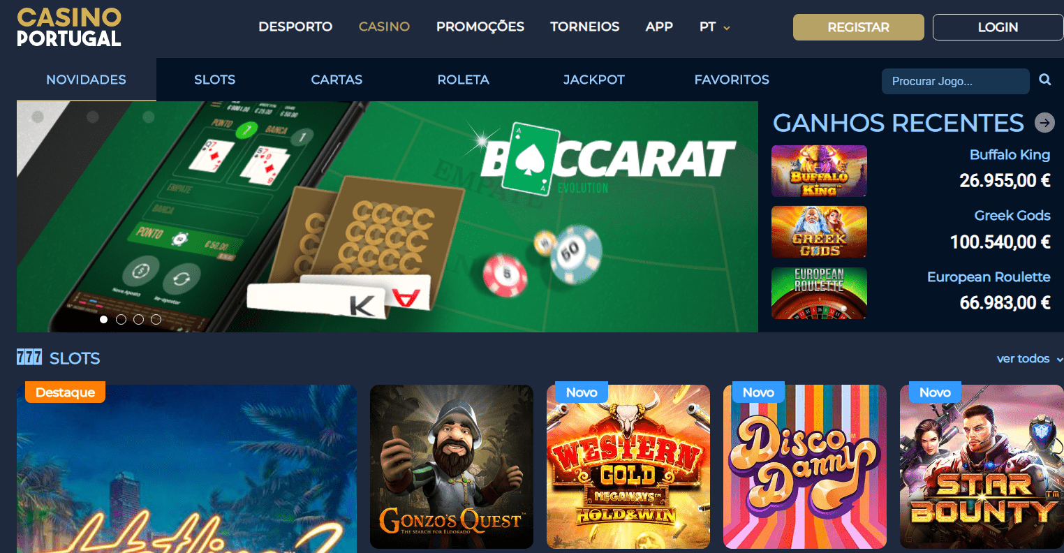 Casino Portugal Screenshot